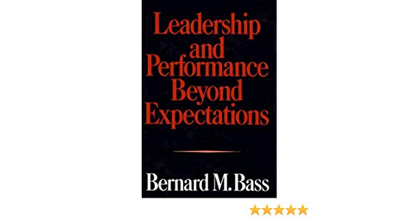 Leadership and performance beyond expectations bass 1985 pdf printer free